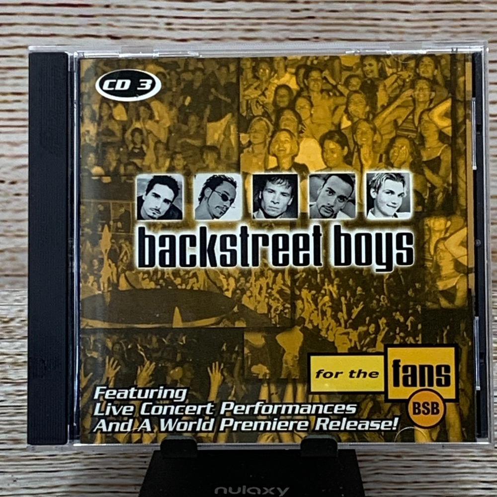 Backstreet Boys –‎ For The Fans (CD 3) [2000 CD] Live Concert Performances